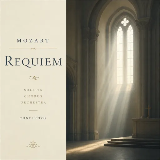 Record sleeve: Mozart Requiem